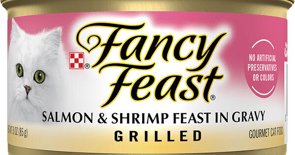 Fancy Feast Grilled Salmon & Shrimp Feast In Gravy Gourmet